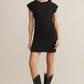 Z Supply Camino Mini Dress-Black