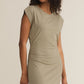 Z Supply Camino Mini Dress-Dusty Palm