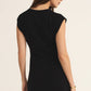 Z Supply Camino Textured Mini Dress - Black