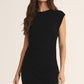 Z Supply Camino Textured Mini Dress - Black