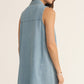 Z Supply New Light Denim Dress - Light Vintage Indigo