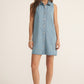 Z Supply New Light Denim Dress - Light Vintage Indigo