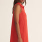 Z Supply New Light Gauze Mini Dress - Cabana Red