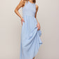 Z Supply Charlotte Midi Dress- Blue Light