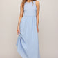 Z Supply Charlotte Midi Dress- Blue Light
