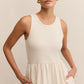 Z Supply Charlotte Rib Midi Dress - Crystal