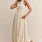Z Supply Charlotte Rib Midi Dress - Crystal