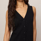 Z Supply Solace Mini Dress- True Black
