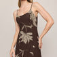 Z Supply Charisma Floral Midi Dress- Dark Chocolate
