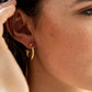 Capucine de Wulf “Berry Slice” Small Hoop Earrings-Gold