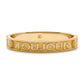Capucine de Wulf “L'Amour Toujour” Hinged Bangle - Gold