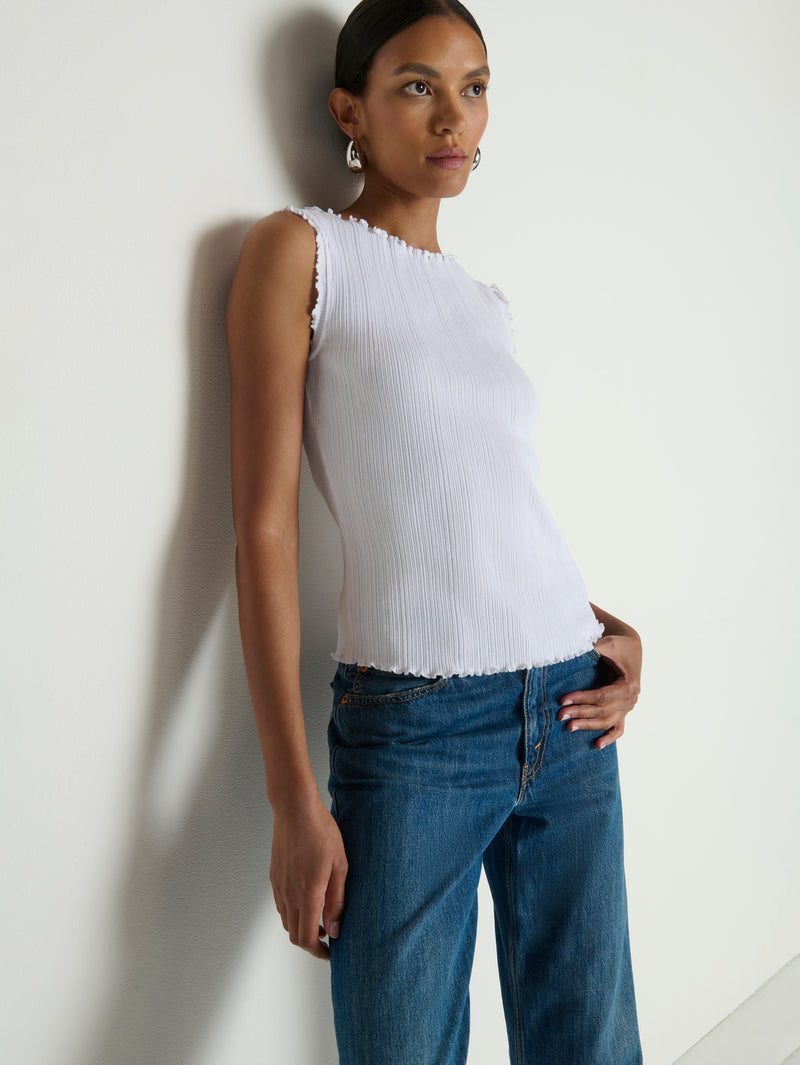 Nation LTD “Zella” Tank - White