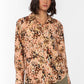 Velvet Heart "Ziggy" L/S Shirt-Coral Painted Leopard