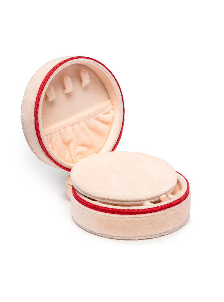 Living Royal Jewelry Zip Case-Cherry