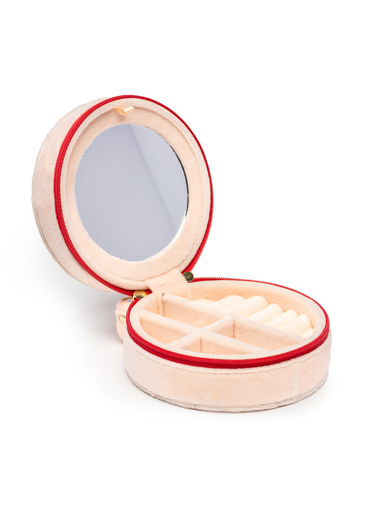 Living Royal Jewelry Zip Case-Cherry