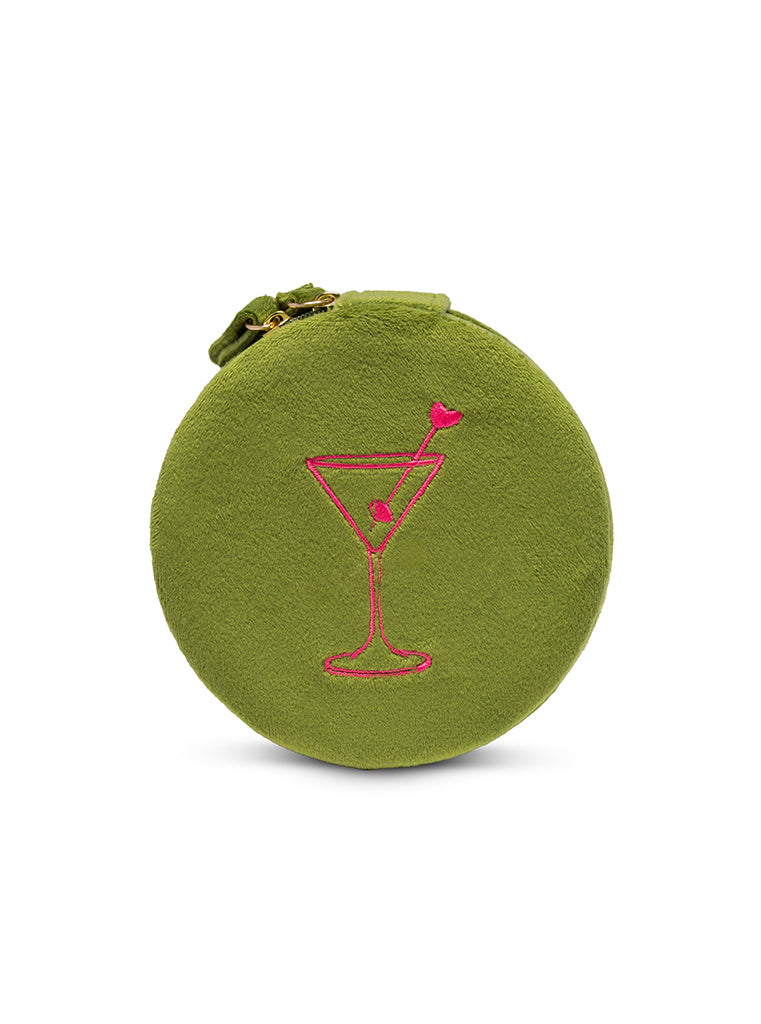 Living Royal Jewelry Zip Case-Martini