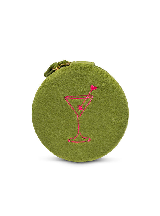 Living Royal Jewelry Zip Case-Martini