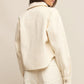 Z Supply All Day Cropped Denim Jacket-Off White