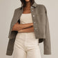 Z Supply All Day Cropped Denim Jacket-Pebble Moon