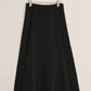 Z Supply Northpointe Satin Midi Skirt - Black
