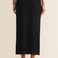 Z Supply Via Lace Midi Skirt-Black