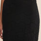Z Supply Via Lace Midi Skirt-Black