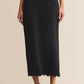 Z Supply Via Lace Midi Skirt-Black
