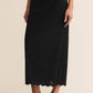 Z Supply Via Lace Midi Skirt-Black