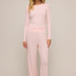 Z Supply Dawn Luxe Rib Pant-Whisper Pink