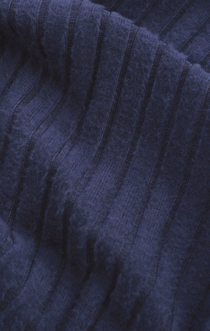 Z Supply Dawn Smocked Rib Pant - Blue Sapphire