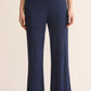 Z Supply Dawn Smocked Rib Pant - Blue Sapphire