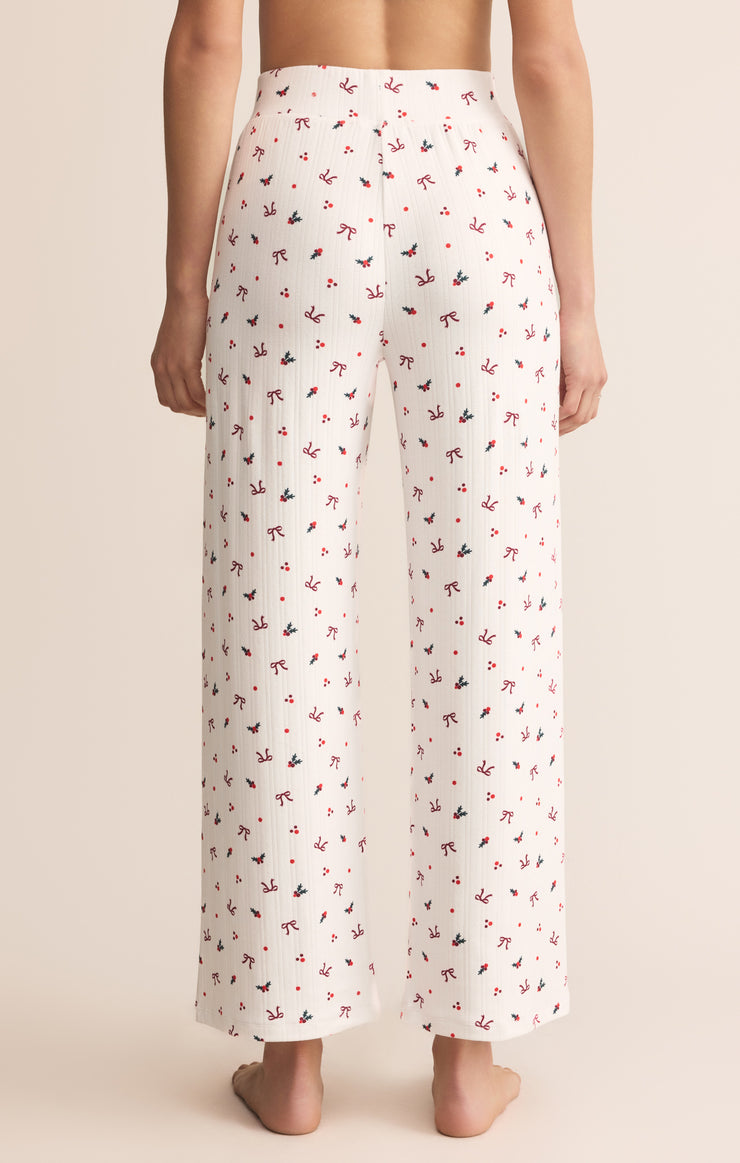 Z Supply Luxe Holly Pointelle Pant-White