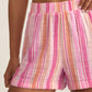 Z Supply Morning Stripe Gauze Boxer Short - Multi