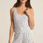 Z Supply Lounge Country Ditsy Tank - Vanilla Ice