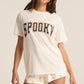 Z Supply Spooky Boyfriend Tee-Bone