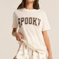 Z Supply Spooky Boyfriend Tee-Bone