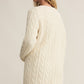 Z Supply Cate Cable Knit Cardigan- Sea Salt
