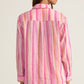 Z Supply Saturdays Stripe Gauze Shirt - Multi