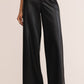 Z Supply Marli Wide Leg Vegan Leather Pant
