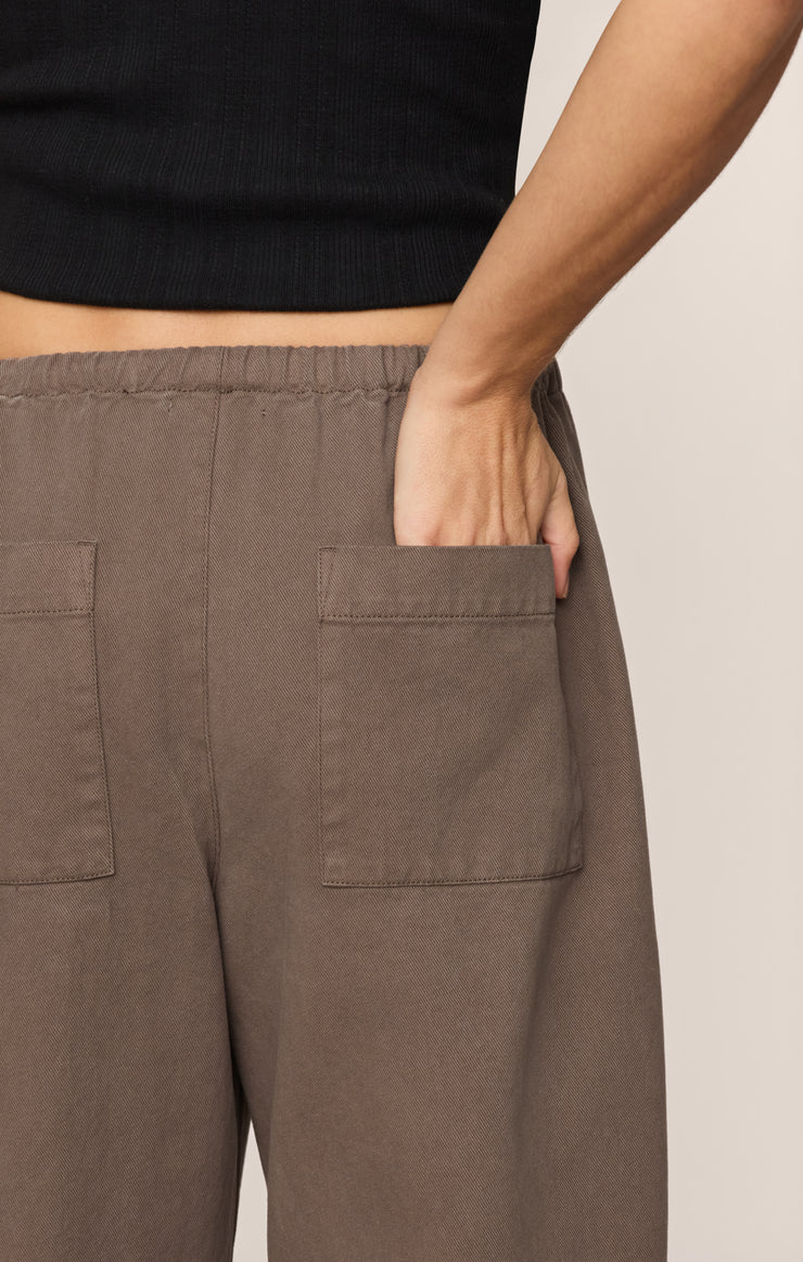 Z Supply Kit Twill Carpenter Pant-Pebble Coast