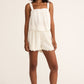 Z Supply Pesaro Embroidered Linen Short - White