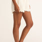 Z Supply Pesaro Embroidered Linen Short - White