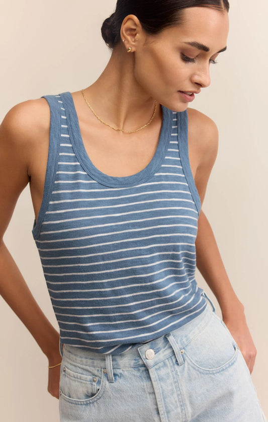 Z Supply Perfect Striped Tank Boathouse