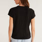 Z Supply Modern Slub Tee-Black
