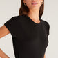 Z Supply Modern Slub Tee-Black