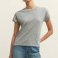 Z Supply Modern Slub Tee-Classic Heather Grey