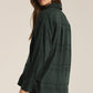 Z Supply River Plaid Button Up-Cyprus Green