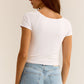 Z Supply Kallen Rib Top-White