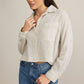 Z Supply Del Mar Striped Shirt-Natural