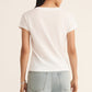 Z Supply Modern V-Neck Tee - White